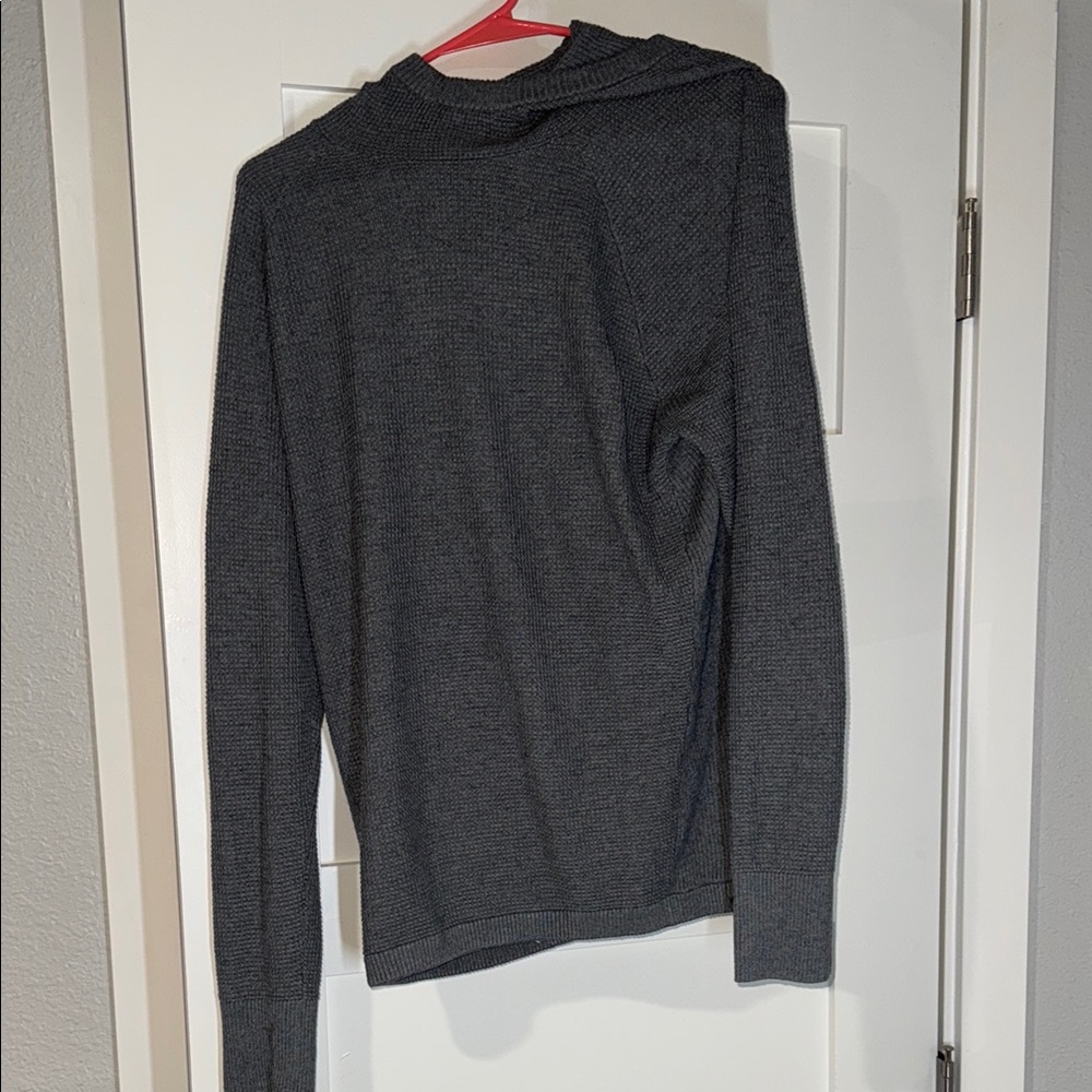 Eddie Bauer Wool blend cowl neck hoodie